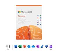 Microsoft 365 Personal | 12-Month Subscription | 1 person | Word, Excel, PowerPoint | 1TB OneDrive cloud storage | PC/Mac Download | Activation Required