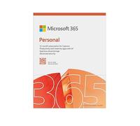 Microsoft 365 Personal 12-Month Subscription For Pc And Mac, Tablet And Smartphones Black