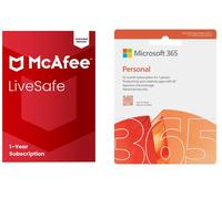 MICROSOFT 365 Personal, Cloud Backup & LiveSafe Bundle