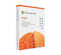 Microsoft 365 Single - 1 PC/MAC, 1 Year - DE - Box, Black, (QQ2-01421)