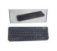 Microsoft 600 Wired USB Computer Keyboard QWERTY UK Style