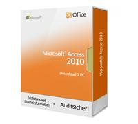 Microsoft Access 2010 1 PC