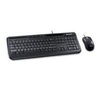 Incase Designed by Microsoft Wired Desktop 600 keyboard Mouse included Universal USB QWERTY UK English Black