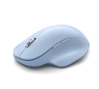 Microsoft Bluetooth Ergonomic Mouse, Pastel Blue - All-Day Comfort with Soft Thumb Rest, Connect Up to 3 Devices, 3 Programmable Buttons, PC & Mac Co