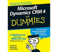 Microsoft Dynamics CRM 4 For Dummies