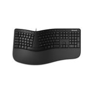 Microsoft Ergonomic keyboard Universal USB AZERTY Belgian Black