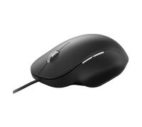 Microsoft Ergonomic Wired Mouse USB 2.0 Type A with BlueTrack Technology - Black