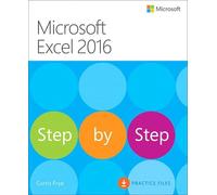 Microsoft Excel 2016 Step by Step