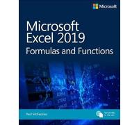 Microsoft Excel 2019 Formulas and Functions (Business Skills)