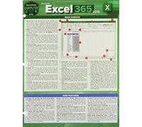 Microsoft Excel 365 - 2019: A Quickstudy Laminated Sotware Reference Guide