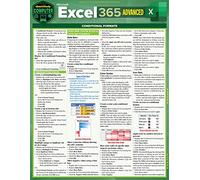 Microsoft Excel 365 Advanced: A Quickstudy Laminated Reference Guide