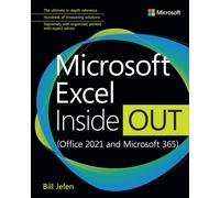 MICROSOFT EXCEL 365 INSIDE OUT by Bill Jelen Paperback Self Help Business