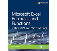Microsoft Excel Formulas and Functions (Office 2021 and Microsoft 365) (Business Skills)