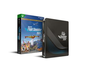 Microsoft Flight Simulator 2024 Premium Deluxe SteelBook Edition Play on Xbox Series X|S and Windows PC [Digital Code]