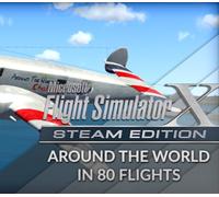 Microsoft Flight Simulator X: Steam Edition - Around The World In 80 Flights Add-On DLC Steam CD Key