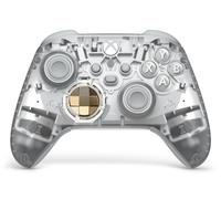 Microsoft Ghost Cipher Gold, Light grey, Transparent Bluetooth/USB Gamepad Analogue / Digital Android, PC, Xbox One, Xbox Series S, Xbox Series X, iOS