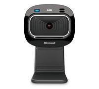 Microsoft LifeCam HD-3000 720p HD CMOS 16:9 Widescreen Colour Webcam Black - T4H-00004