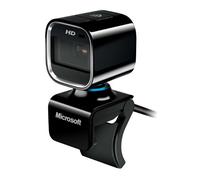 Microsoft LifeCam HD-6000 720p HD Webcam for Notebooks - Black