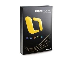 Microsoft MS Office Mac Business Ed 2008 VUP DVD