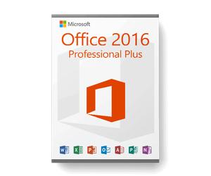 Microsoft Office 2016 Professional Plus license for 3 PCs