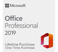 Microsoft Office 2019 Professional Plus | One-Time Lifetime purchase for 1 PC | Word, Excel, PowerPoint | Online Activation