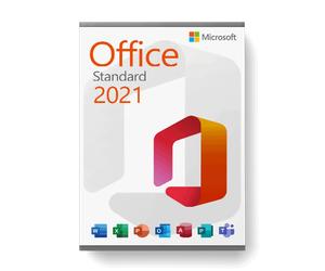 Microsoft Office 2021 Standard license for 3 PCs