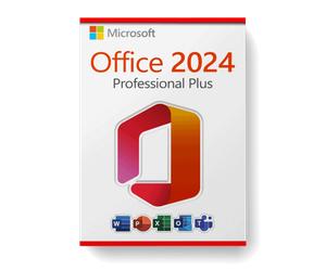 Microsoft Office 2024 Professional Plus license for 3 PCs
