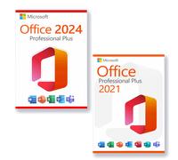 Microsoft Office 2024 Professional Plus + Microsoft Office 2021 Professional Plus license for 3 PCs