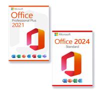 Microsoft Office 2024 Standard + Microsoft Office 2021 Professional Plus license for 3 PCs