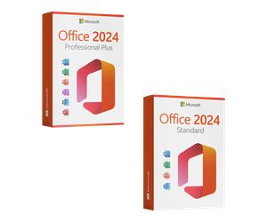 Microsoft Office 2024 Standard + Microsoft Office 2024 Professional Plus license for 3 devices