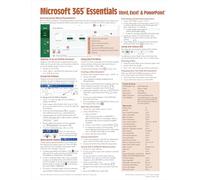 Microsoft Office 365 Essentials Quick Reference Guide - Windows Version (Cheat Sheet of Instructions, Tips & Shortcuts - Laminated Card)