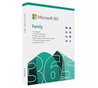 Microsoft Office 365 Family Office suite 1 license(s) 1 year(s) Subscription Download Windows 10 Windows 11