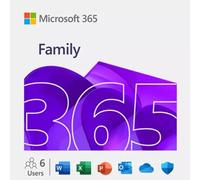 Microsoft Office 365 Family Office suite 1 license(s) Multilingual 1 year(s)