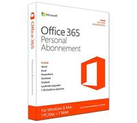 Microsoft Office 365 Personal Office suite 1 license(s) Multilingual 1 year(s)