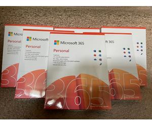 Microsoft Office 365 Personal 5 Device 1 Year 1 User PC/Mac 2026 VAT inc