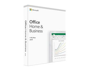 Microsoft Office Home And Business 2019 English Euro zone Media less (Product Key Inside - No Disc)