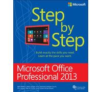 Microsoft Office Professional 2013 Step by Step
