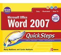 Microsoft Office Word 2007 QuickSteps (How to Do Everything)
