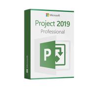 Microsoft Project 2019 Professional license for 3 devices