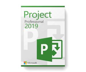 Microsoft Project 2019 Professional license for 3 PCs