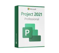 Microsoft Project 2021 Professional License for 3 devices