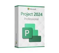 Microsoft Project 2024 Professional license for 3 devices