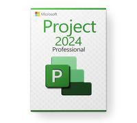 Microsoft Project 2024 Professional license for 3 devices