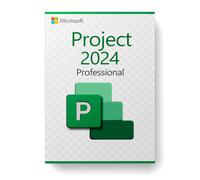 Microsoft Project 2024 Professional license for 3 PCs