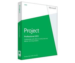 Microsoft Project Pro 2013, Licence Card, 1 User (PC)