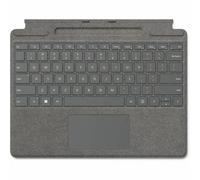 Microsoft Surface Pro Signature Copilot Keyboard Pro 8/9 - Pen Storage for Business - Platinum