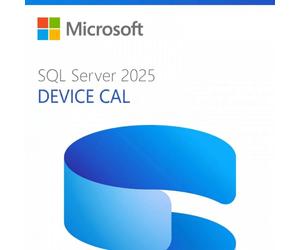 Microsoft SQL Server 2025 Device CAL Licence Device-based access licence for Microsoft SQL Server 2025, enabling the sharing of SQL Server resources