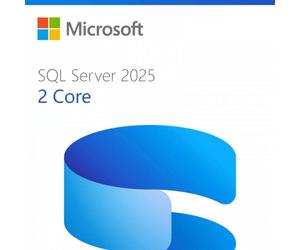 Microsoft SQL Server 2025 Standard 2 Core Powerful SQL database software with built-in AI support, high security and scalable performance for hybrid