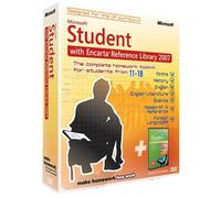 Microsoft Student 2007 (Incl. Encarta Reference Library 2007) (PC DVD)
