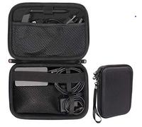 Microsoft Surface-Accessories organizing case, by getgear, for Surface-Dock, Charger Adapter, Arc Mouse, Surface Pen, USB 3.0 Hub Docking Station and Others (Black)